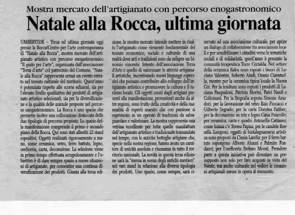 Christmas at the Rocca