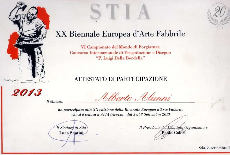 20th European Blacksmith Art Biennial